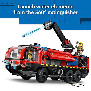 LEGO City Airport Fire Truck 60499 Building Kit (691 Pieces)