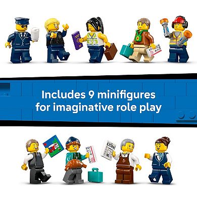 LEGO City Airport with Airplane 60502 Building Kit (887 Pieces)