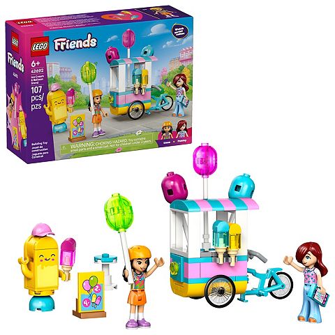 Детские конструкторы LEGO Friends Ice Cream & Balloon Stand 42692 Building Kit (107 Pieces)