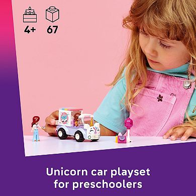 LEGO Friends Unicorn Cake Delivery Car 42675 Building Kit (67 Pieces)