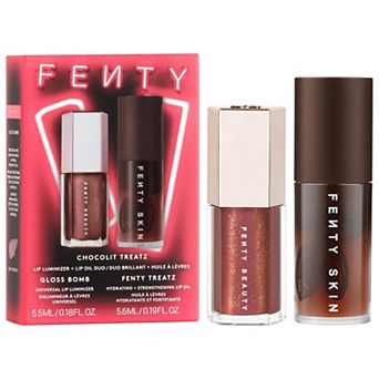 Fenty Skin Chocolit Treatz Lip Luminizer + Lip Oil Duo