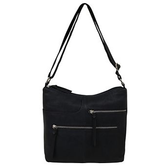 Bueno of California Everyday Zip Pocket Hobo Bag