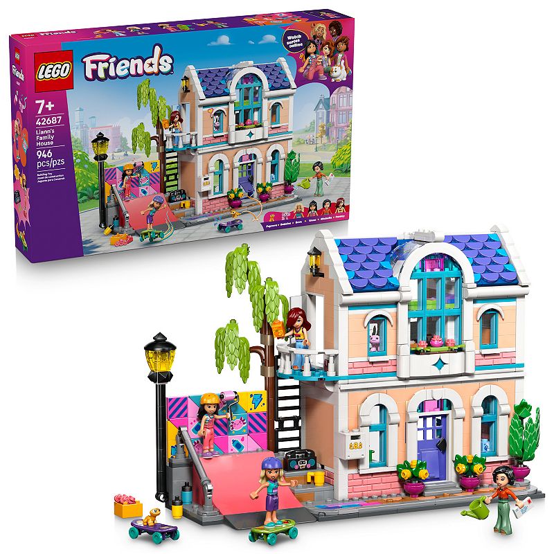 LEGO Friends Liann's Family House 42687 Building Kit (946 Pieces), Multi