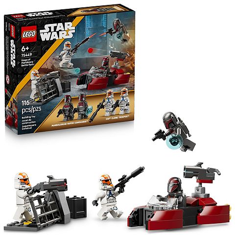 Детские конструкторы LEGO Star Wars Siege of Mandalore Battle Pack 75449 Building Kit (116 Pieces)