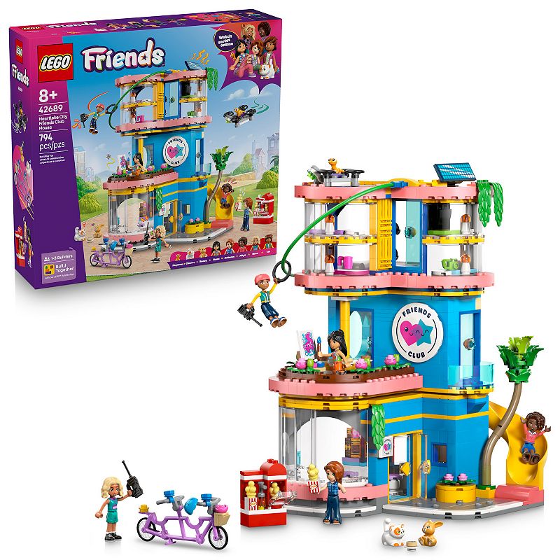 LEGO Friends Heartlake City Friends Club House 42689 Building Kit (794 Pieces), Multi