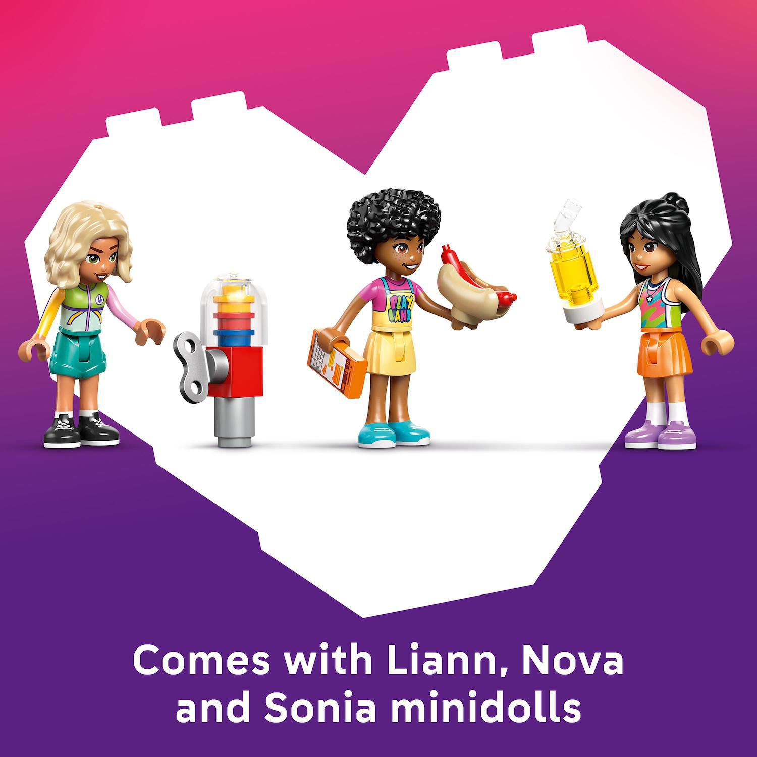 Детский конструктор LEGO Friends Fun Indoor Playground 42686 Building Kit (668 Pieces) — фото 4