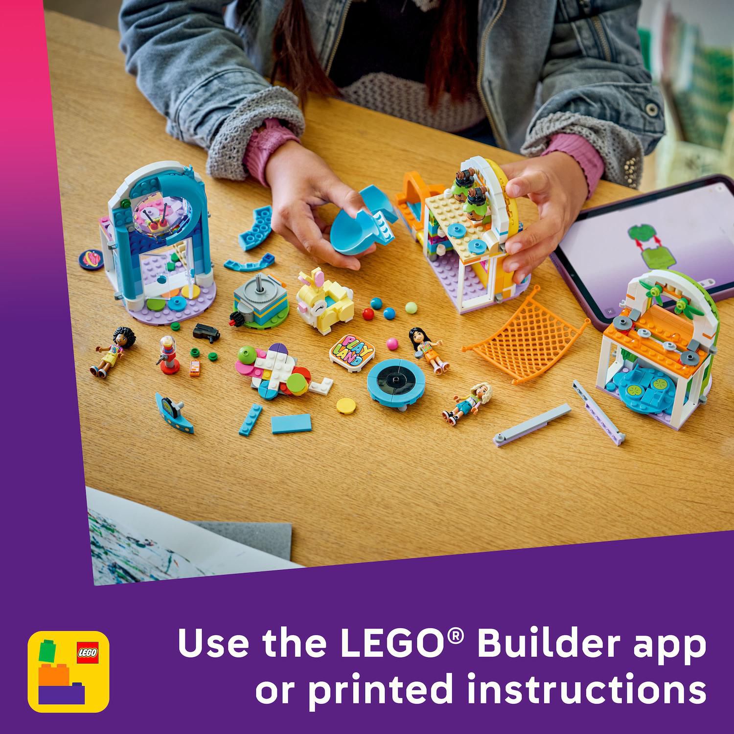 Детский конструктор LEGO Friends Fun Indoor Playground 42686 Building Kit (668 Pieces) — фото 5