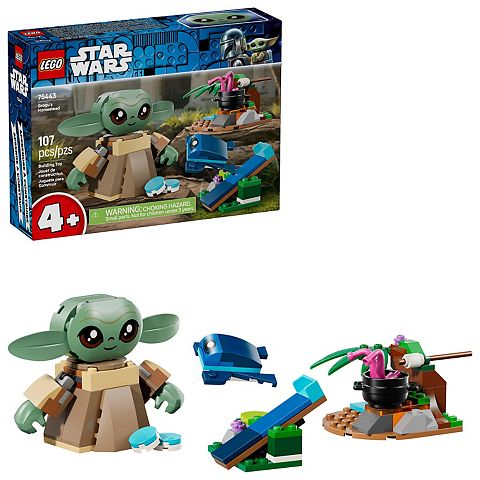 Детские конструкторы LEGO Star Wars Grogu's Homestead 75443 Building Kit (107 Pieces)