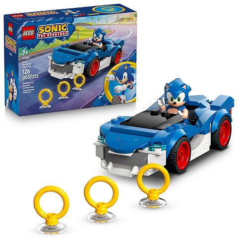 Детские конструкторы LEGO Sonic the Hedgehog Sonic: Speedster Lightning 77117 Building Kit (126 Pieces)