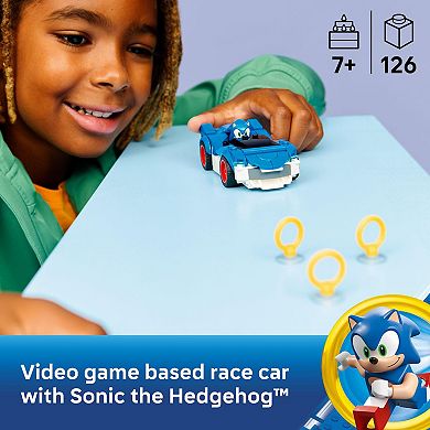 LEGO Sonic the Hedgehog Sonic: Speedster Lightning 77117 Building Kit (126 Pieces)