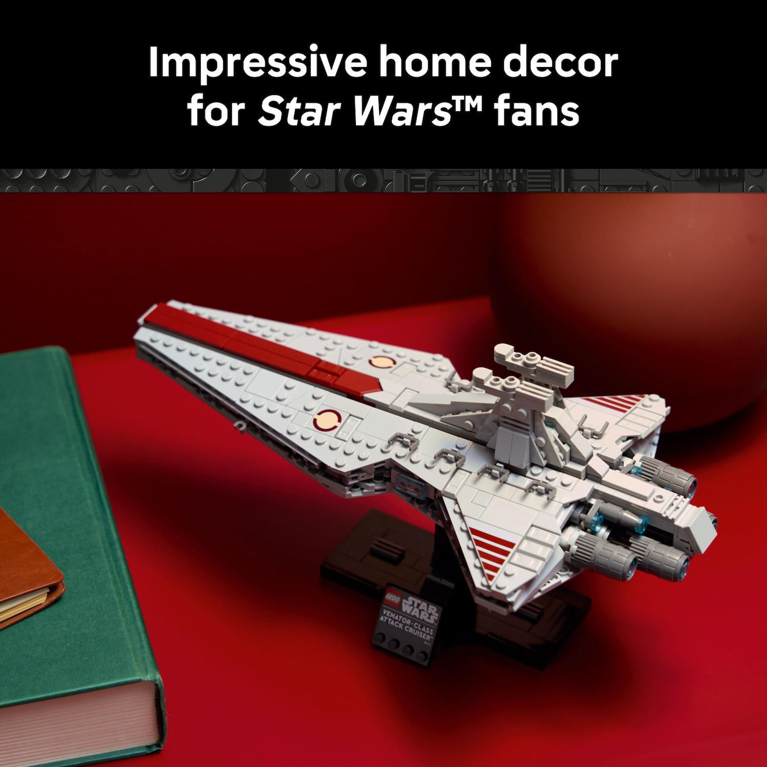 Детский конструктор LEGO Star Wars Venator-Class Attack Cruiser 75441 Building Kit (643 Pieces) — фото 5