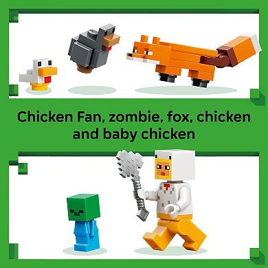 LEGO Minecraft Chicken Farm 21585 Building Kit (233 Pieces)