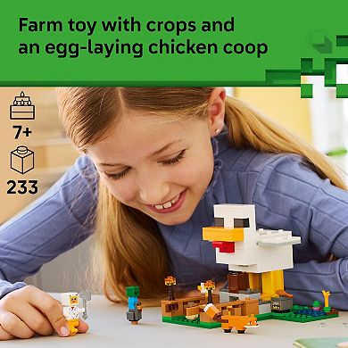 LEGO Minecraft Chicken Farm 21585 Building Kit (233 Pieces)
