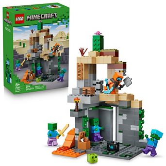 LEGO Minecraft Zombie Dungeon 21587 Building Kit (284 Pieces)