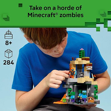 LEGO Minecraft Zombie Dungeon 21587 Building Kit (284 Pieces)