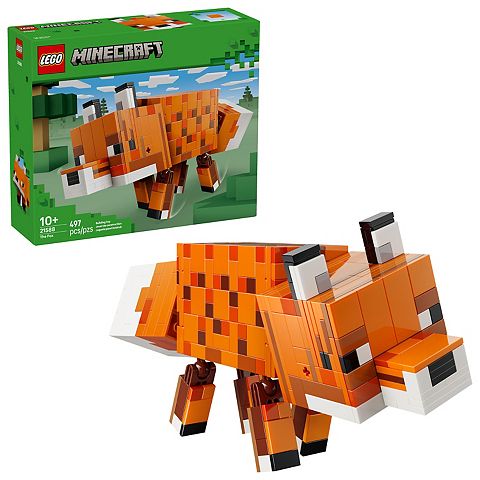 Детские конструкторы LEGO Minecraft The Fox 21588 Building Kit (497 Pieces)