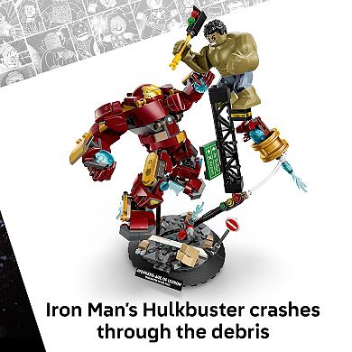 LEGO Marvel Epic Battle Hulkbuster vs. The Hulk 76343 Building Kit (413 Pieces)