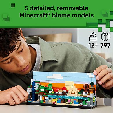 LEGO Minecraft Mini Biomes 21589 Building Kit (797 Pieces)