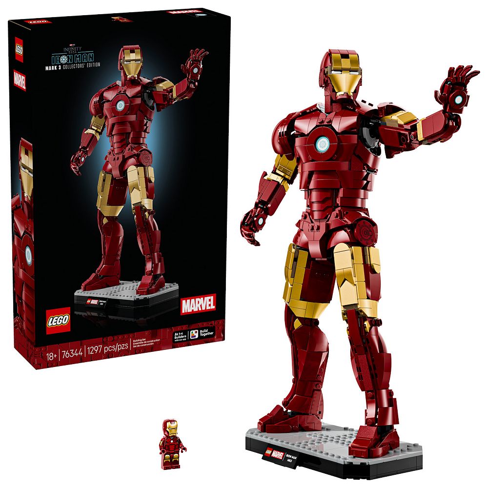 LEGO Marvel Iron Man Mark 3 Collectors' Edition 76344 Building Kit