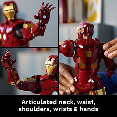 LEGO Marvel Iron Man Mark 3 Collectors' Edition 76344 Building Kit (1297 Pieces)