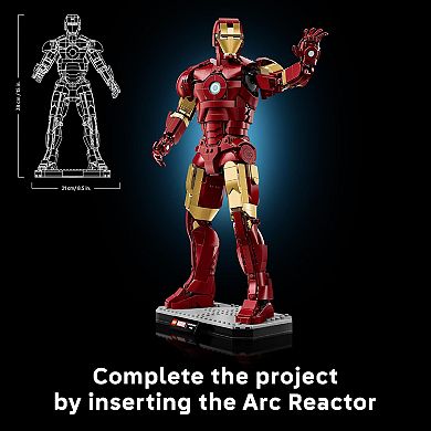 LEGO Marvel Iron Man Mark 3 Collectors' Edition 76344 Building Kit (1297 Pieces)
