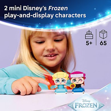 LEGO Disney Frozen Mini Anna & Elsa 43284 Building Kit (65 Pieces)