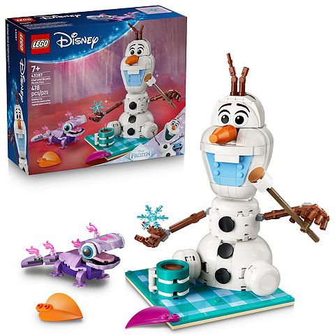 Детские конструкторы LEGO Disney's Frozen Olaf & Bruni's Picnic Fun 43287 Building Kit (478 Pieces)