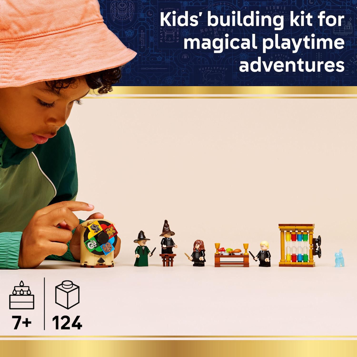 Детский конструктор LEGO Harry Potter Hogwarts Castle Sorting Hat Ceremony 76460 Building Kit (124 Pieces) — фото 2
