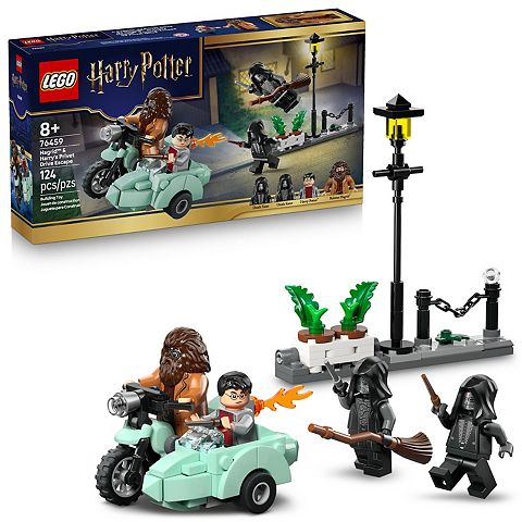 Детские конструкторы LEGO Harry Potter Hagrid & Harry's Privet Drive Escape 76459 Building Kit (124 Pieces)
