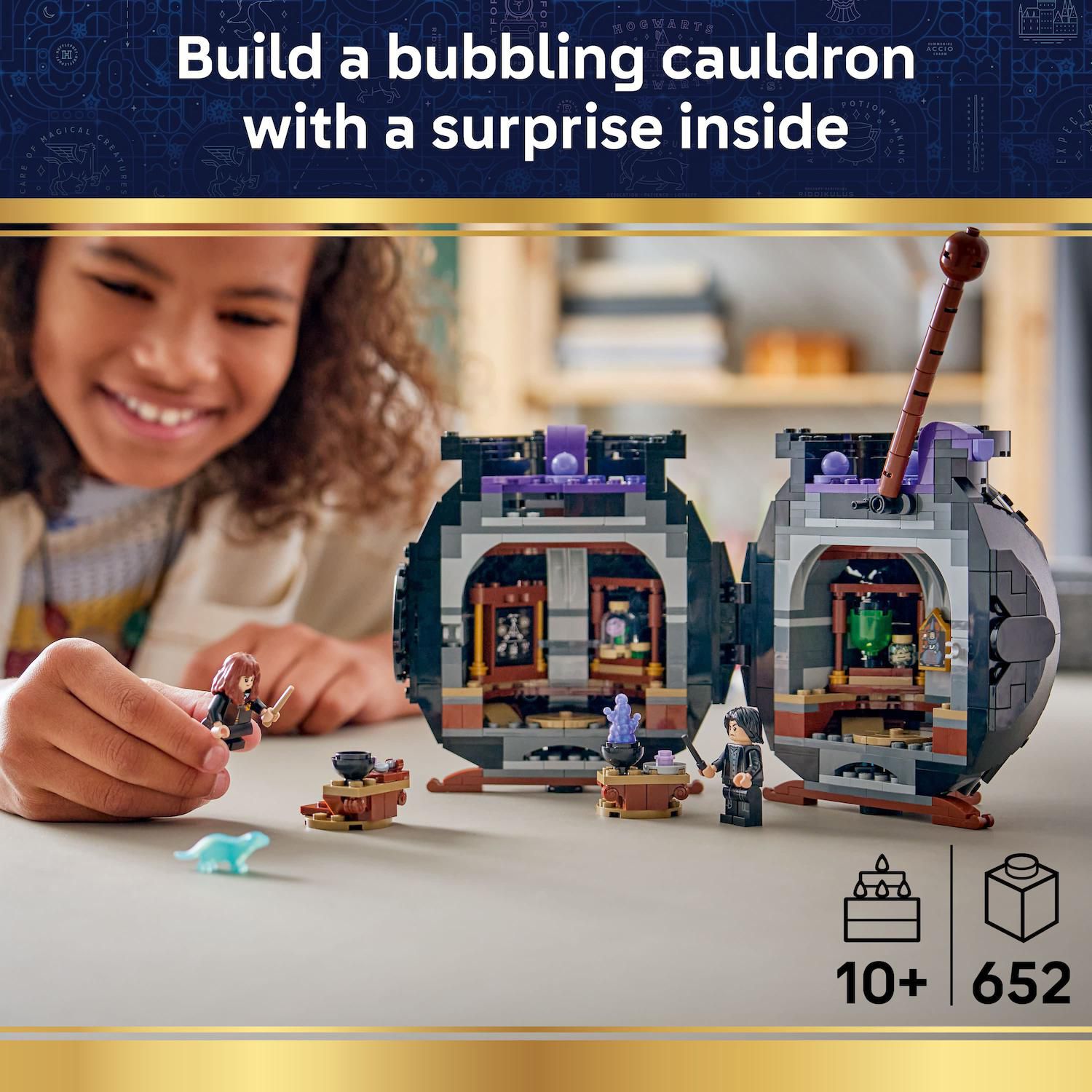 Детский конструктор LEGO Harry Potter Cauldron Secret Potions Classroom 76464 Building Kit (652 Pieces) — фото 2