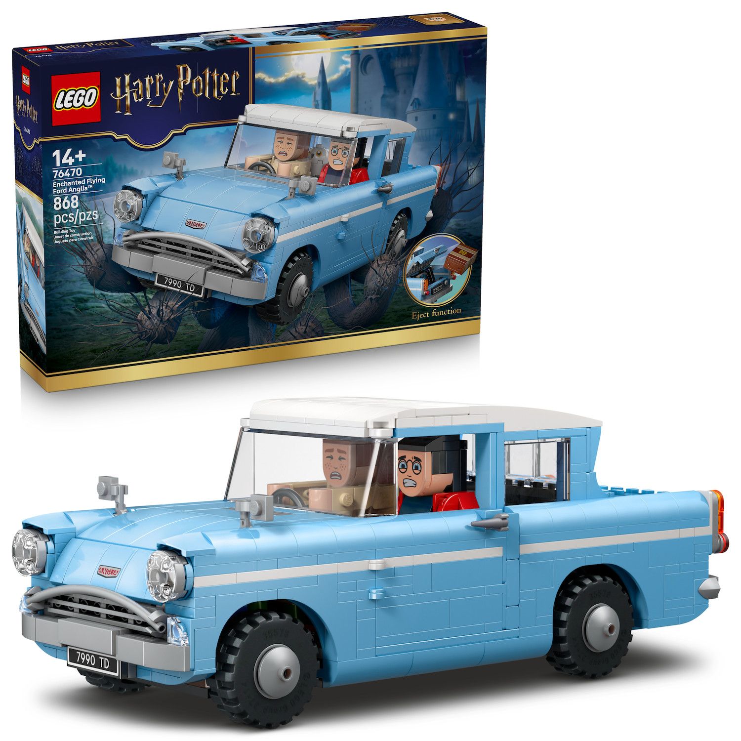 Детский конструктор LEGO Harry Potter Enchanted Flying Ford Anglia 76470 Building Kit (868 Pieces) — фото 1