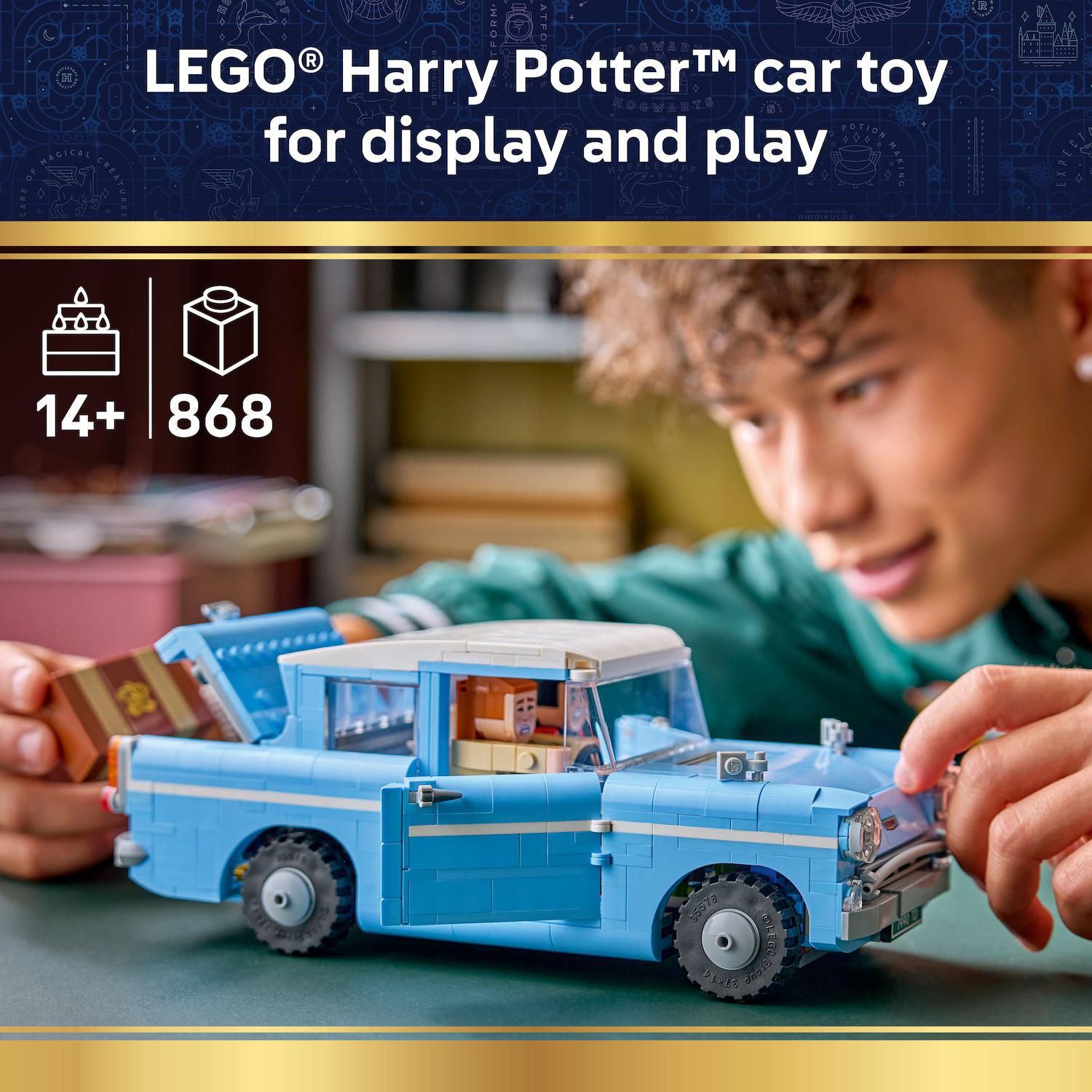 Детский конструктор LEGO Harry Potter Enchanted Flying Ford Anglia 76470 Building Kit (868 Pieces) — фото 2