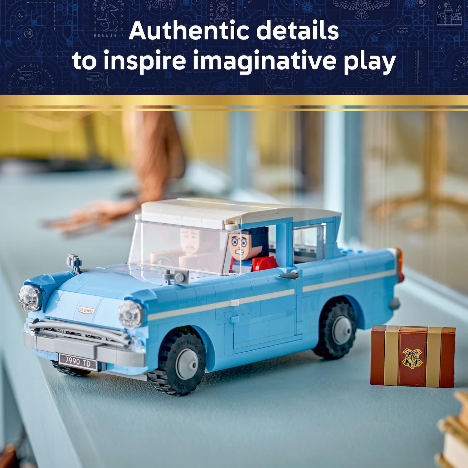 Детский конструктор LEGO Harry Potter Enchanted Flying Ford Anglia 76470 Building Kit (868 Pieces) — фото 3