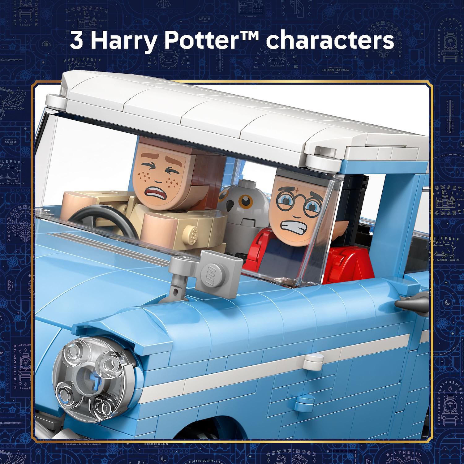 Детский конструктор LEGO Harry Potter Enchanted Flying Ford Anglia 76470 Building Kit (868 Pieces) — фото 4