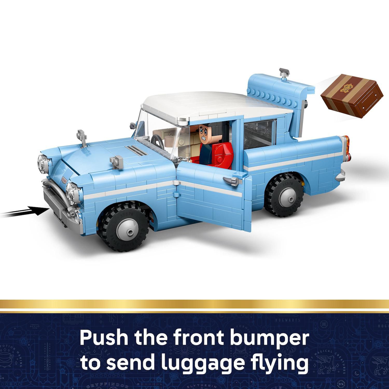 Детский конструктор LEGO Harry Potter Enchanted Flying Ford Anglia 76470 Building Kit (868 Pieces) — фото 5