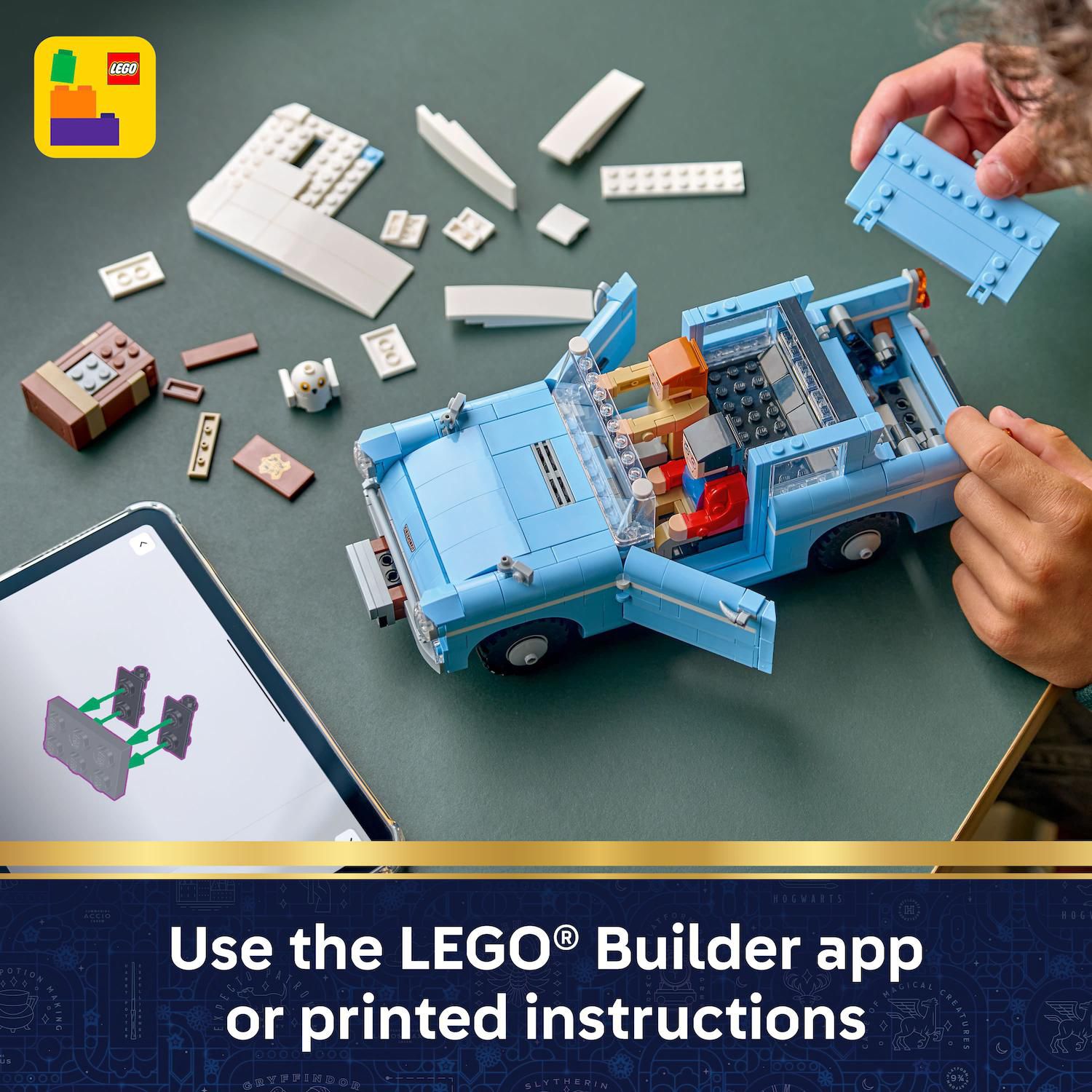 Детский конструктор LEGO Harry Potter Enchanted Flying Ford Anglia 76470 Building Kit (868 Pieces) — фото 6