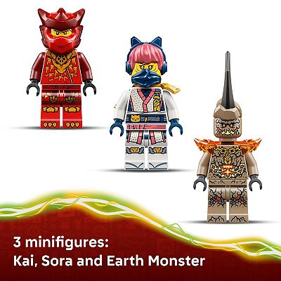 LEGO NINJAGO Kai's Dragon Mech Battle Pack 71851 Building Kit (85