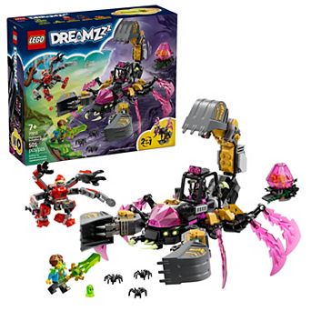 LEGO DREAMZzz Nightmare Scorpion Digger 71513 Building Kit (505 Pieces)
