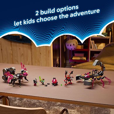 LEGO DREAMZzz Nightmare Scorpion Digger 71513 Building Kit (505 Pieces)