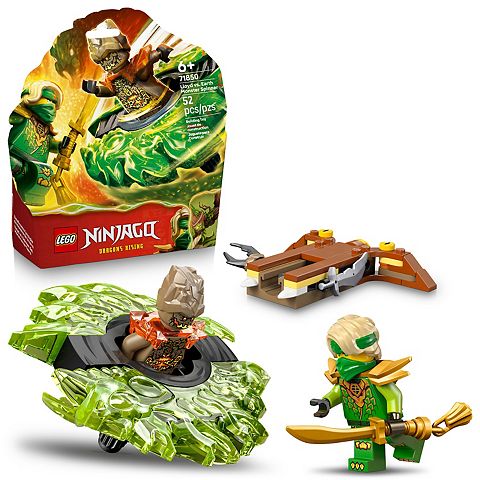 Детские конструкторы LEGO NINJAGO Lloyd vs. Earth Monster Spinner 71850 Building Kit (52 Pieces)