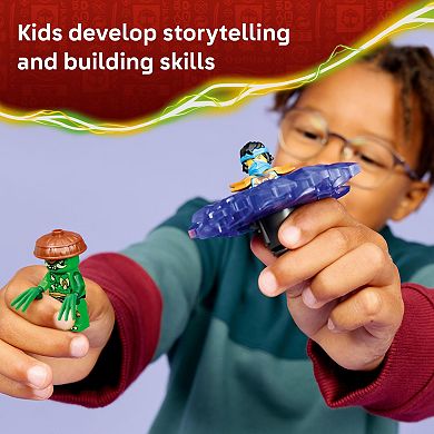 LEGO NINJAGO Nya vs. Mutation Monster Spinner 71849 Building Kit (49 Pieces)