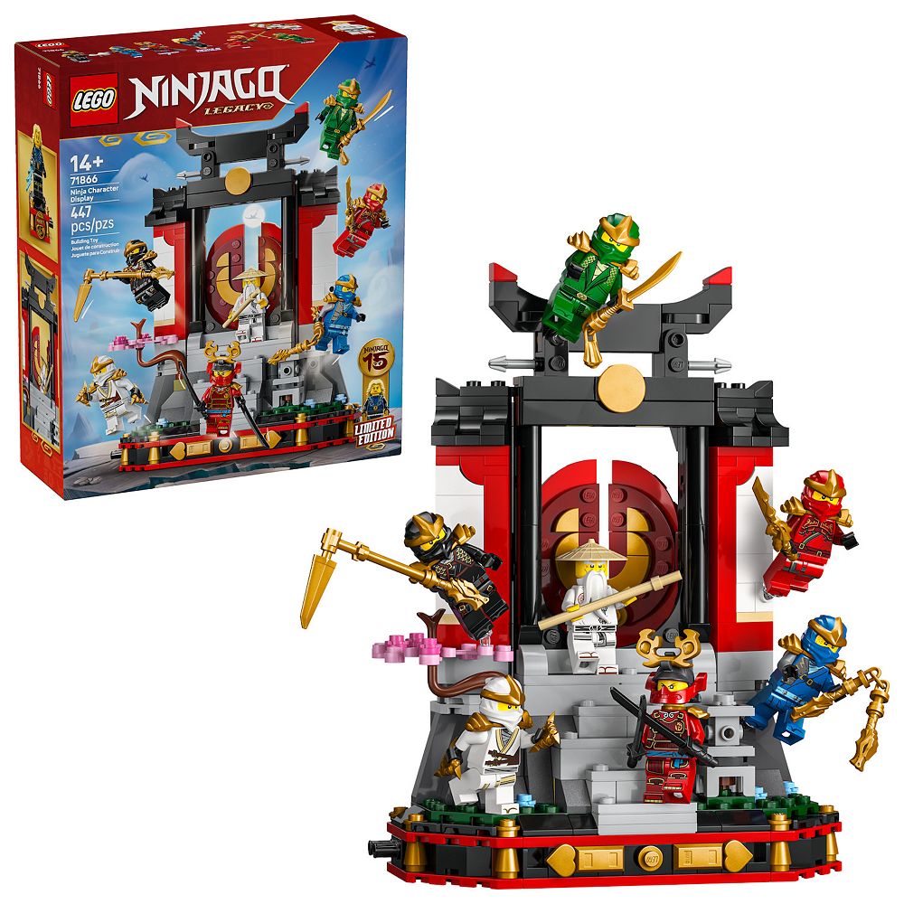 トップス sell LEGO NINJAGO Ninja Character Display 15th Anniversary 71866