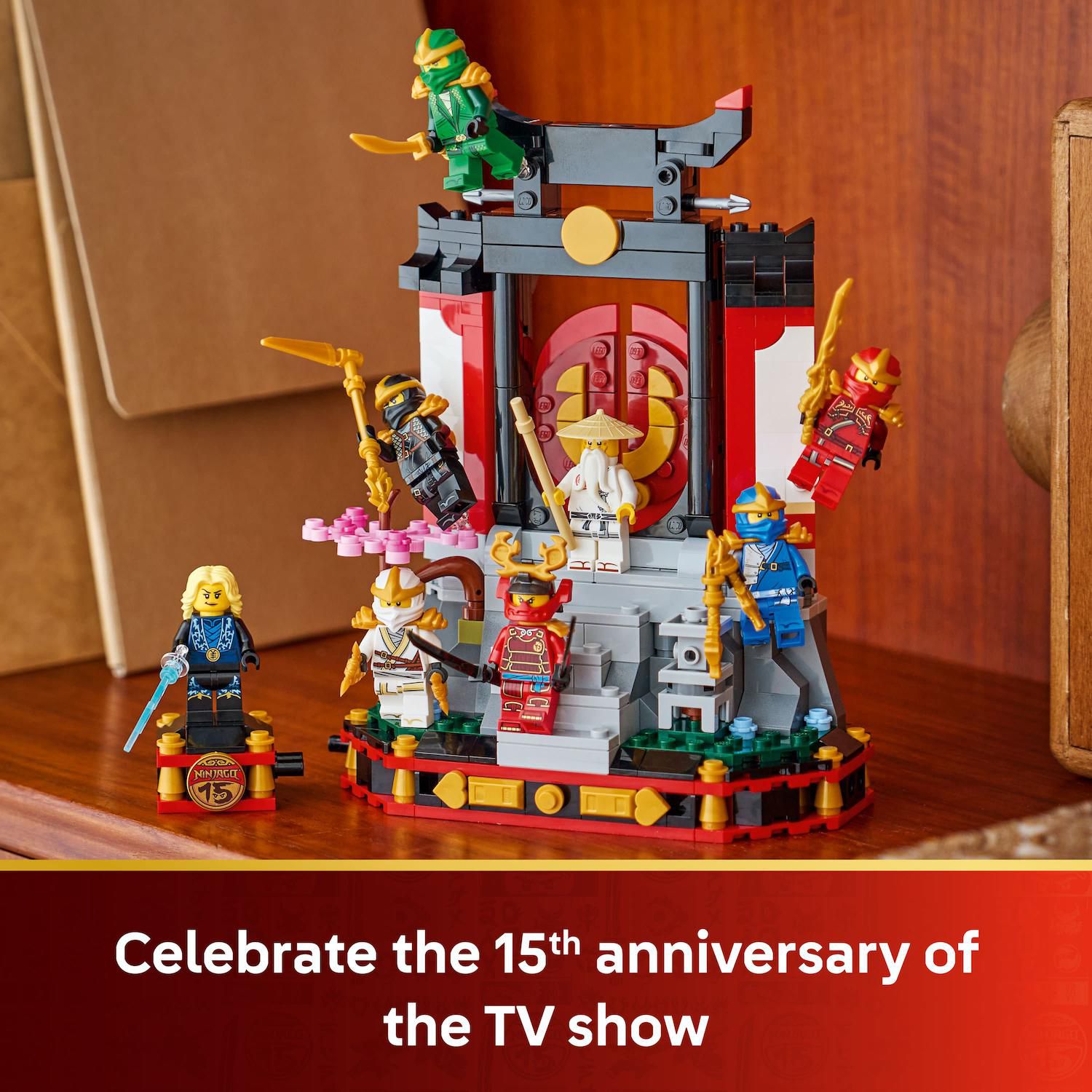 Детский конструктор LEGO Ninjago Ninja Character Display 15th Anniversary 71866 Building Kit (447 Pieces) — фото 3