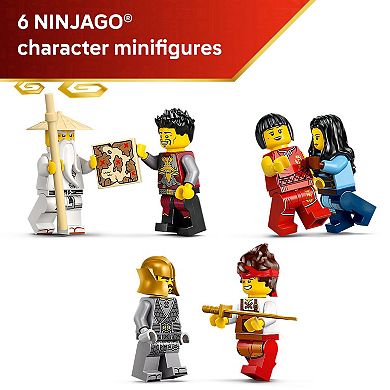 LEGO NINJAGO Four Weapons Blacksmith 71858 Building Kit (1259 Pieces)