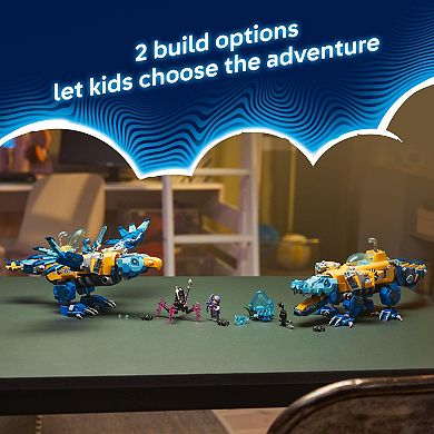 LEGO DREAMZzz Crocodile Submarine 71512 Building Kit (1107 Pieces)