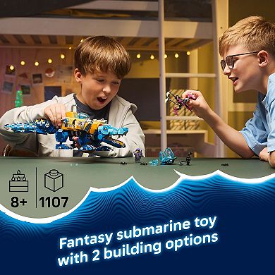 LEGO DREAMZzz Crocodile Submarine 71512 Building Kit (1107 Pieces)