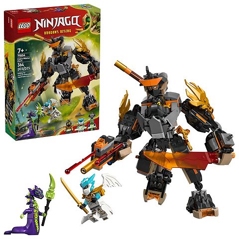 Детские конструкторы LEGO NINJAGO Cole's Mission Mech 71854 Building Kit (364 Pieces)