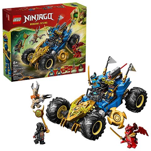 Детские конструкторы LEGO NINJAGO Jay's Transforming Car 71856 Building Kit (387 Pieces)