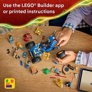 LEGO NINJAGO Jay's Transforming Car 71856 Building Kit (387 Pieces)