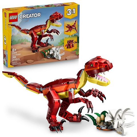 Детские конструкторы LEGO Creator 3-in-1 Fierce Dinosaur 31379 Building Kit (283 Pieces)